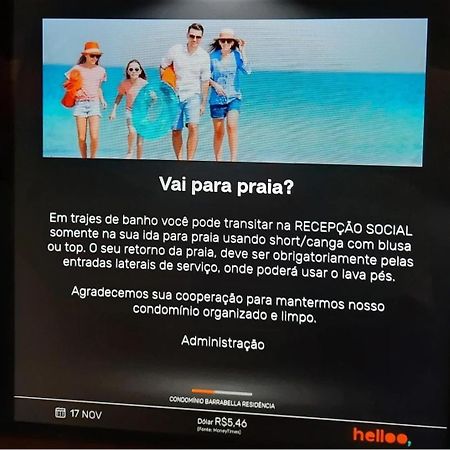 Lindo Apto No Barrabela, Todo Equipado, Com Arcondicionados Split Novos No Quarto E Na Sala, Limpissimo, Cheiroso, Novinho, Condominio Em Frente A Praia, Com Piscina Aquecida, Sauna, Quadra, Academia, Lavanderia, Salao De Beleza, Restaurantes, Mercad Rio de Janeiro Eksteriør billede