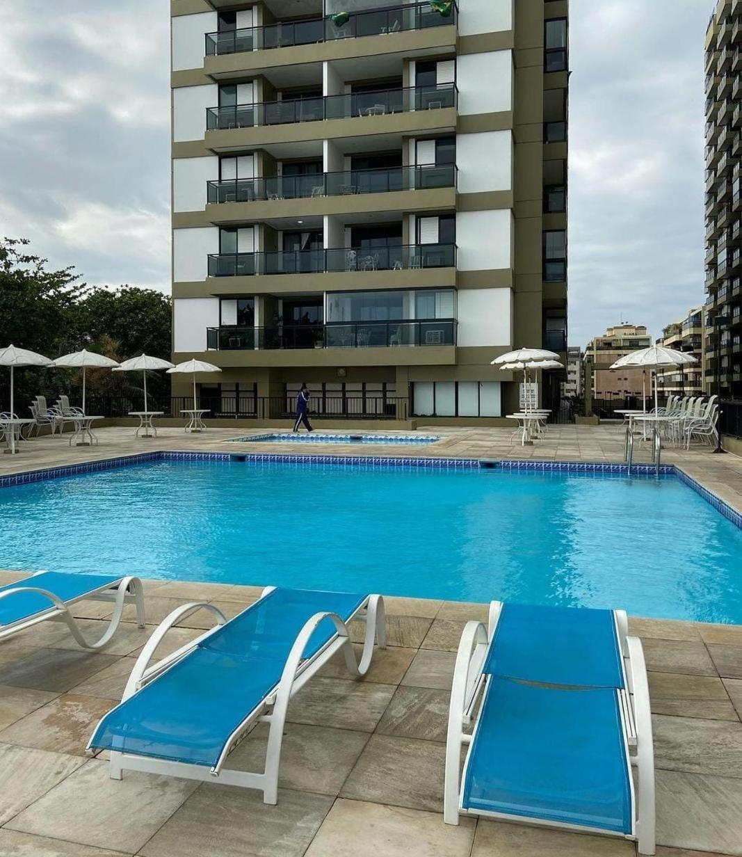 Lindo Apto No Barrabela, Todo Equipado, Com Arcondicionados Split Novos No Quarto E Na Sala, Limpissimo, Cheiroso, Novinho, Condominio Em Frente A Praia, Com Piscina Aquecida, Sauna, Quadra, Academia, Lavanderia, Salao De Beleza, Restaurantes, Mercad Rio de Janeiro Eksteriør billede